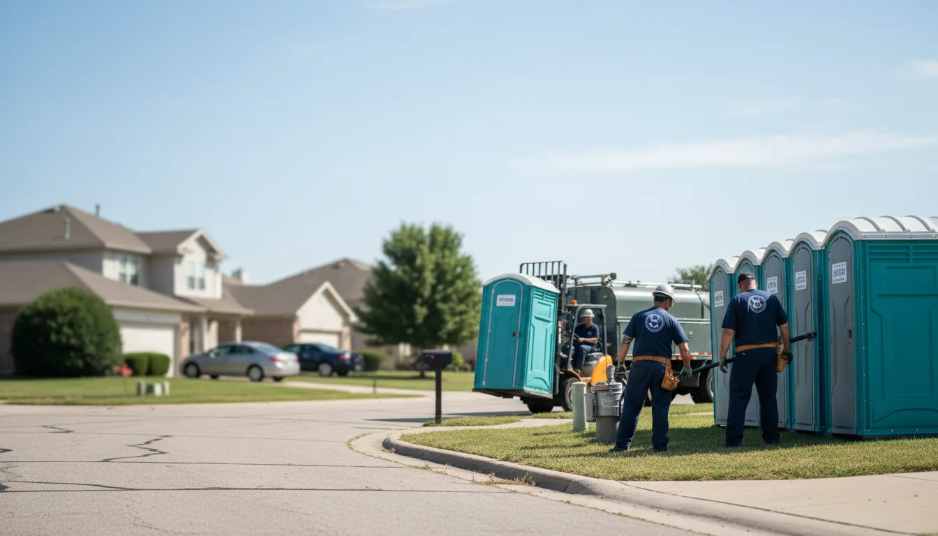 Porta Potty Rental in Glade Hill, VA near me